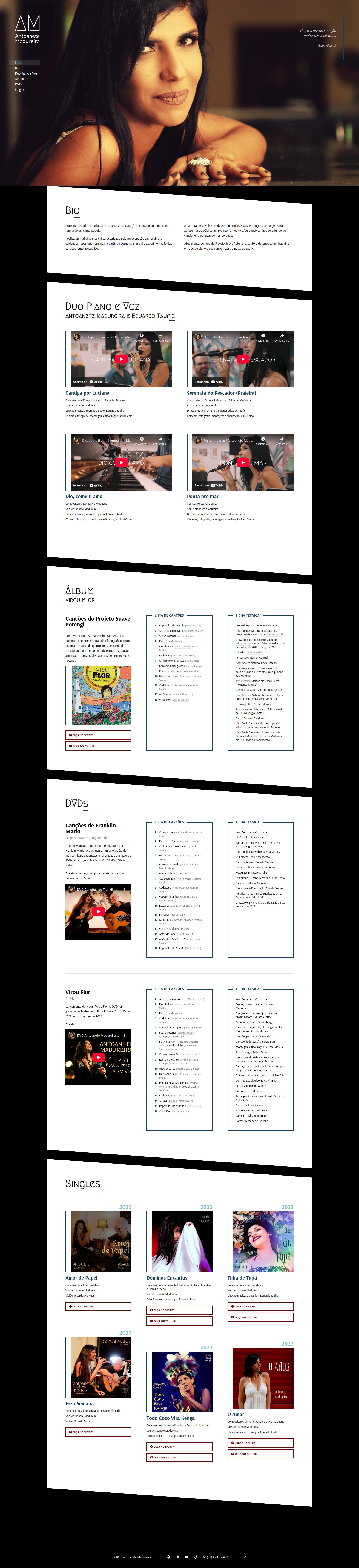 Site de Antoanete Madureira