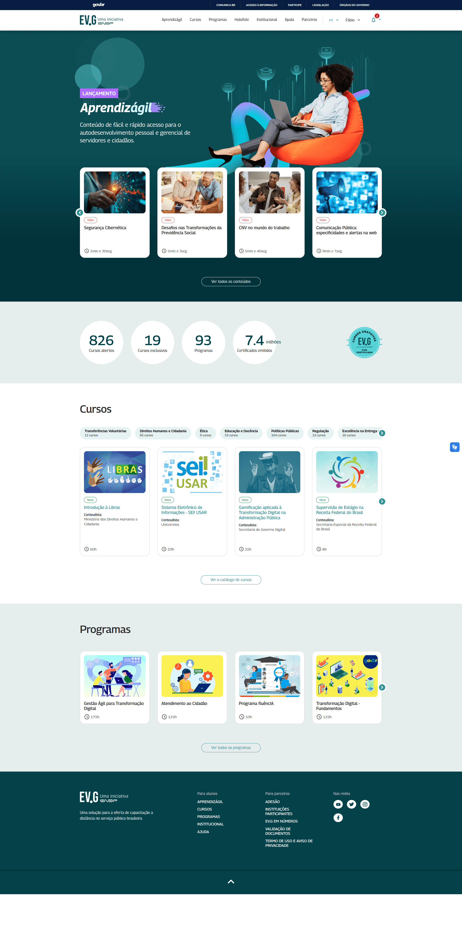 Portal da Escola Virtual.Gov